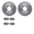 Dynamic Friction Co 6302-54090, Rotors with 3000 Series Ceramic Brake Pads 6302-54090